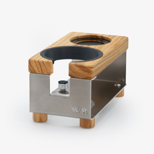 Tamperstation lang Edelstahl