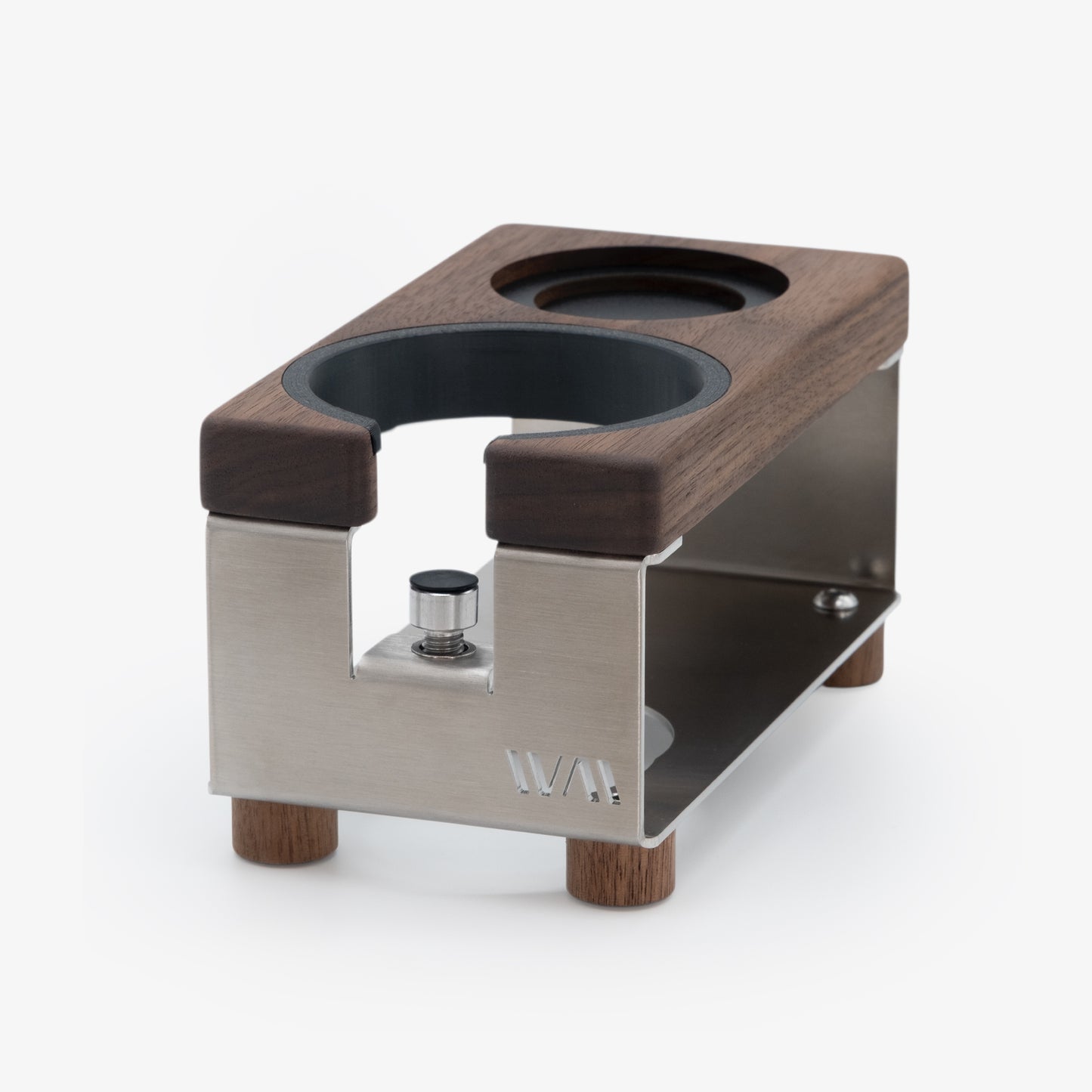 Tamperstation lang Edelstahl