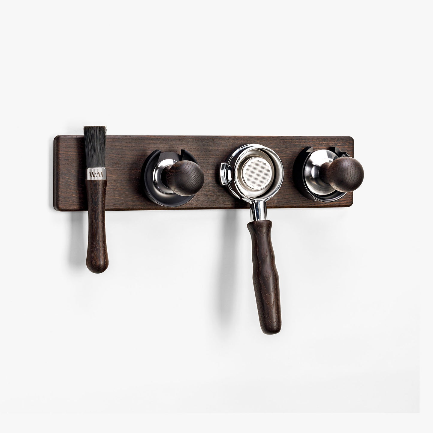 HangUp 4 Halterung aus Räuchereiche für Barista-Zubehör