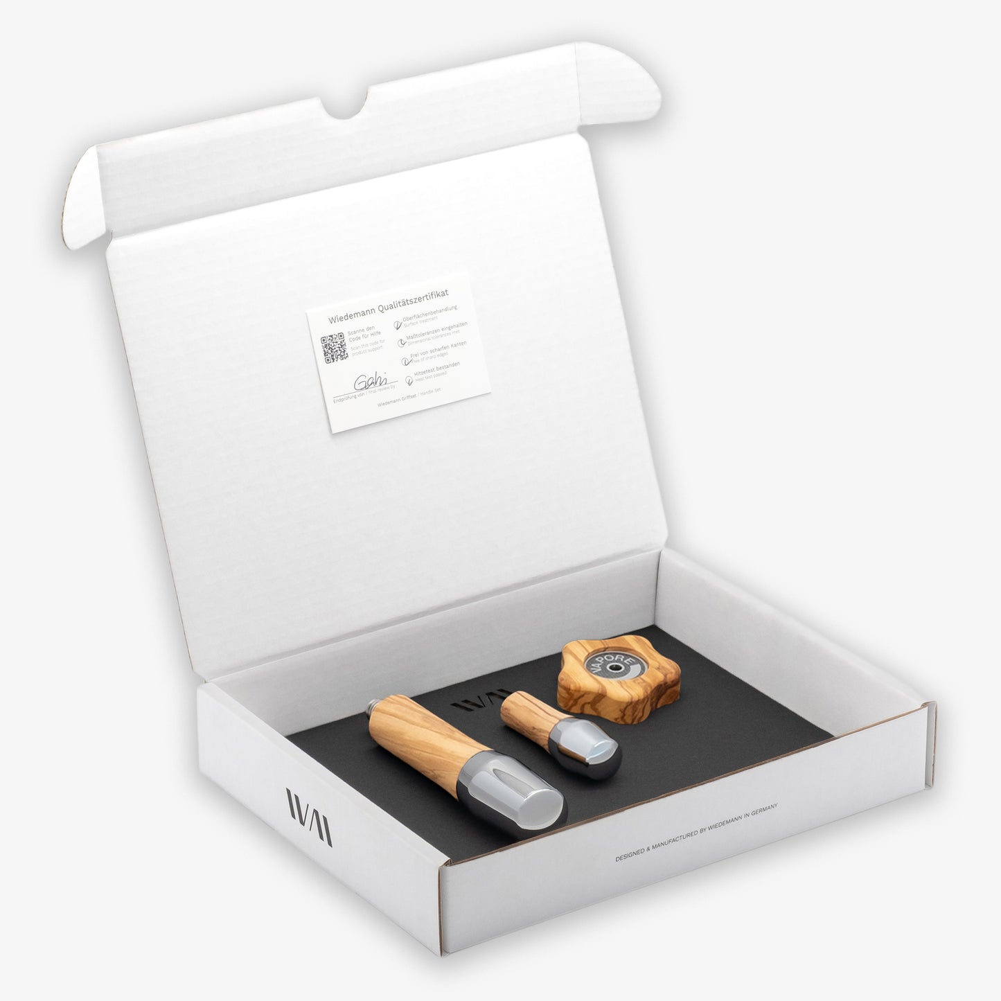 Griffset elegant für ECM mit Drehrad