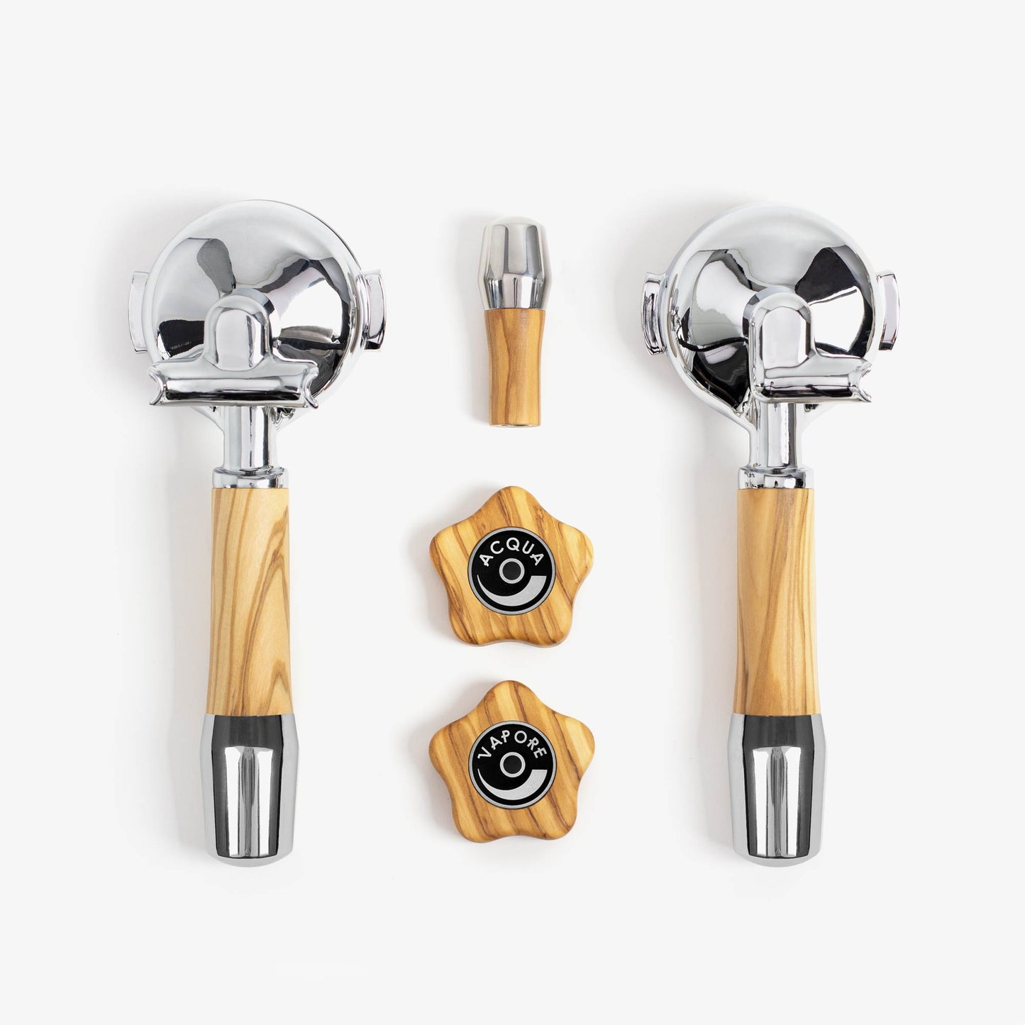 Griffset elegant für ECM mit Drehrädern