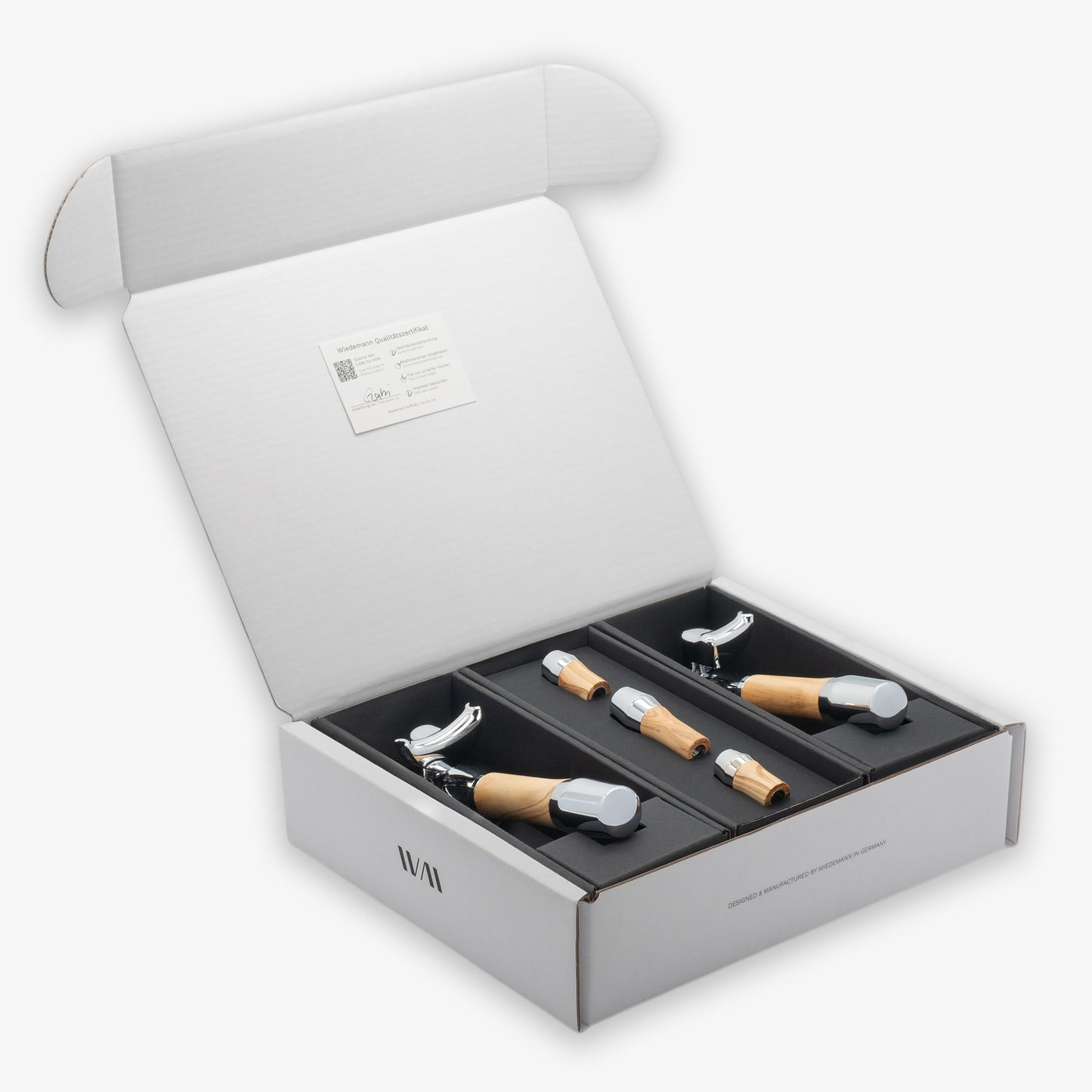 Griffset elegant für ECM mit Kipphebeln v2