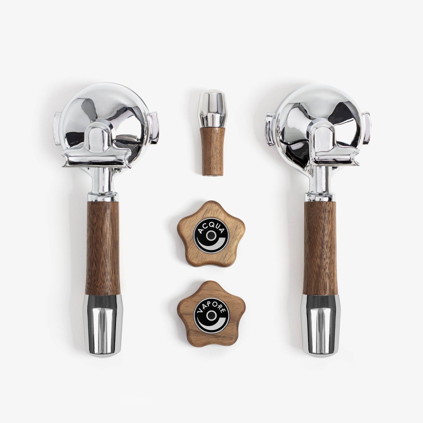 Griffset elegant für ECM mit Drehrädern