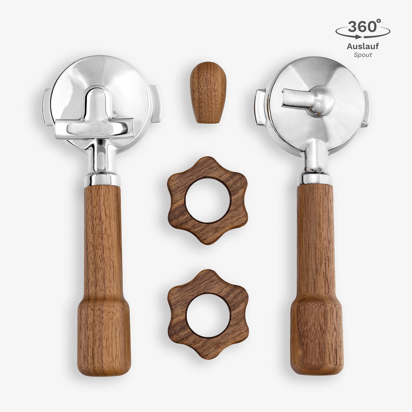 Griffset classic Drehräder universal 5-tlg.