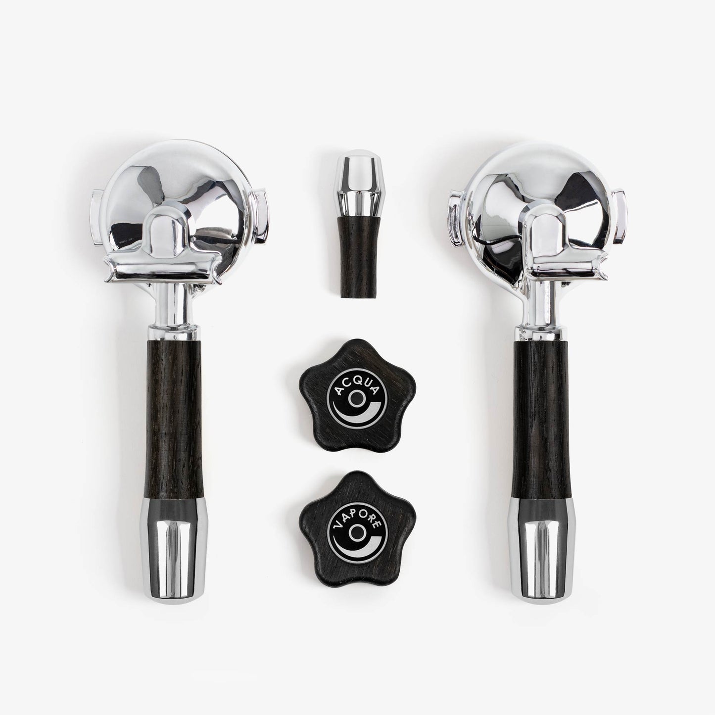 Griffset elegant für ECM mit Drehrädern