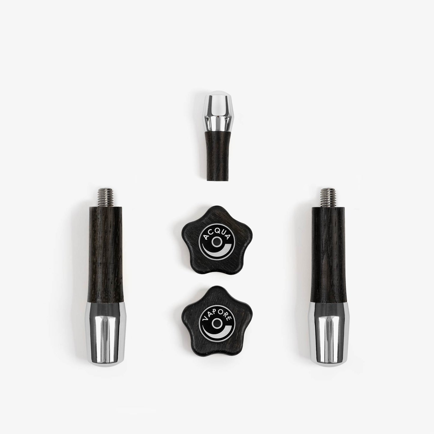 Griffset elegant für ECM mit Drehrädern