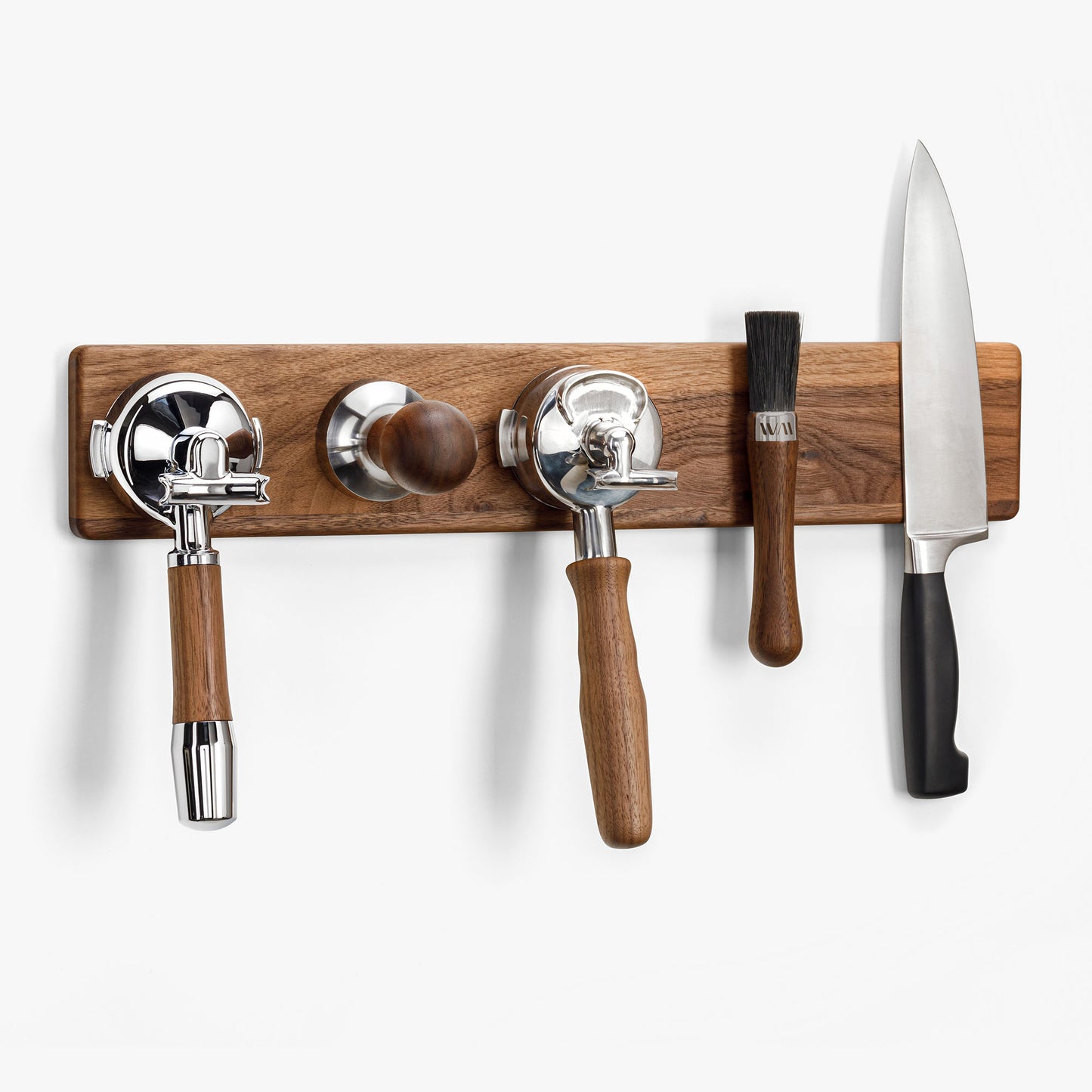 Hangup 5 Nussbaum mit Barista Zubehör