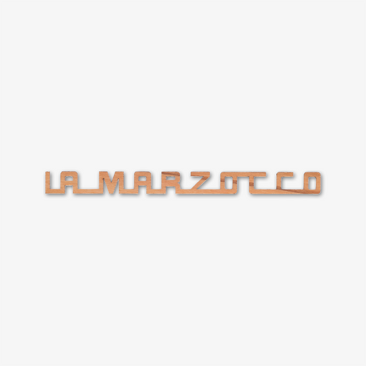 Echtholz-Schriftzug für La Marzocco Linea Mini & Mini R