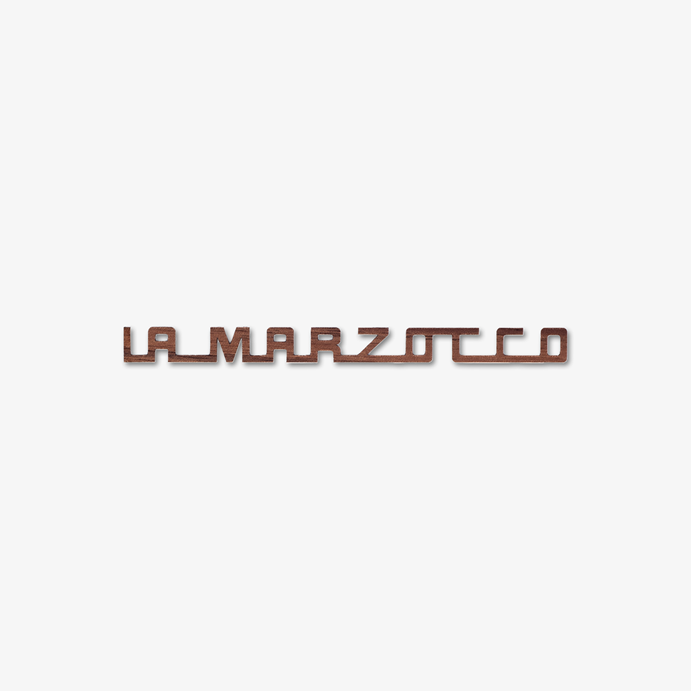 Echtholz-Schriftzug für La Marzocco Linea Micra