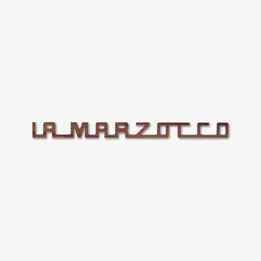 Echtholz-Schriftzug für La Marzocco Linea Mini & Mini R