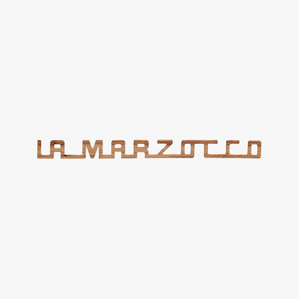 Echtholz-Schriftzug für La Marzocco Linea Mini & Mini R
