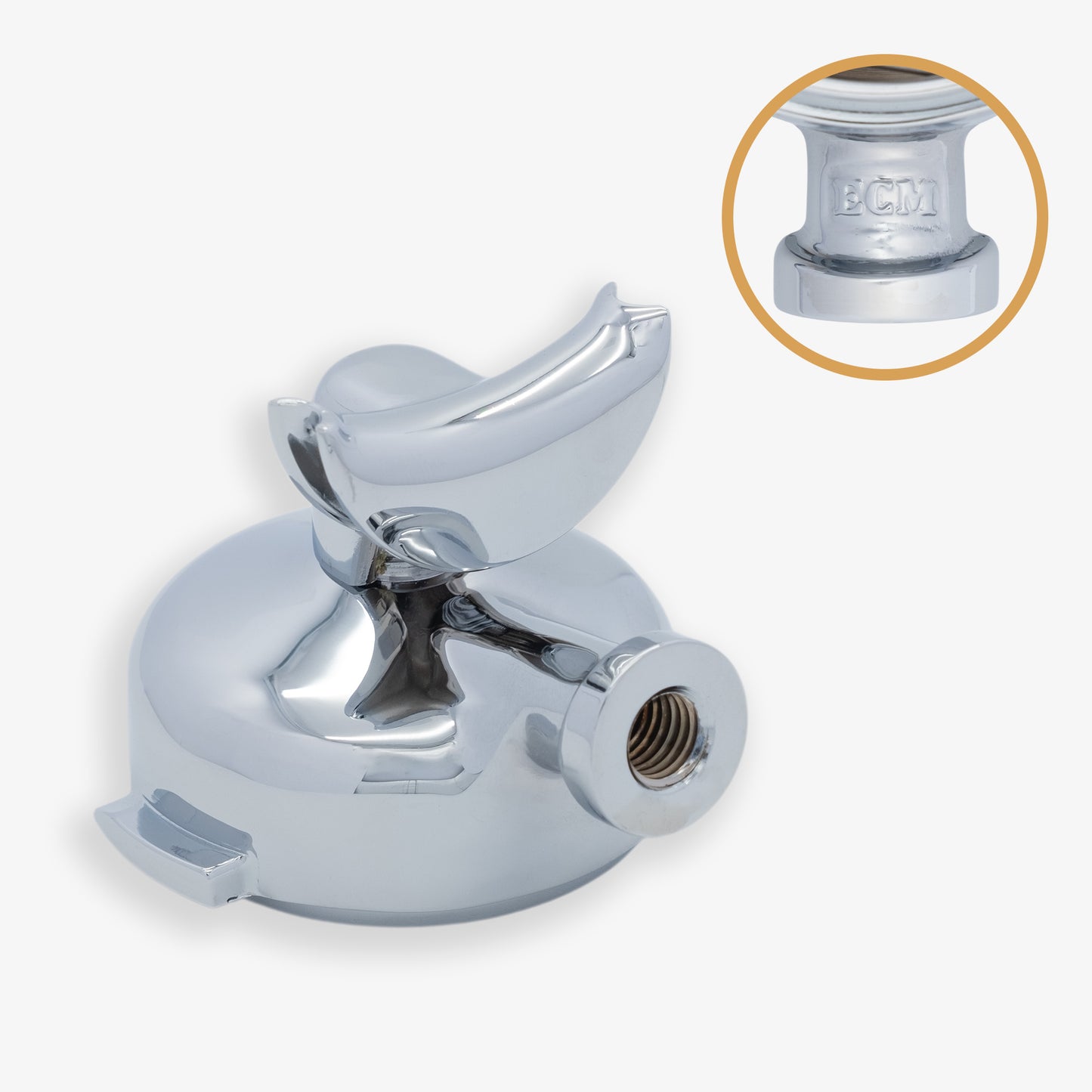 ECM Siebträgerkopf Chrom