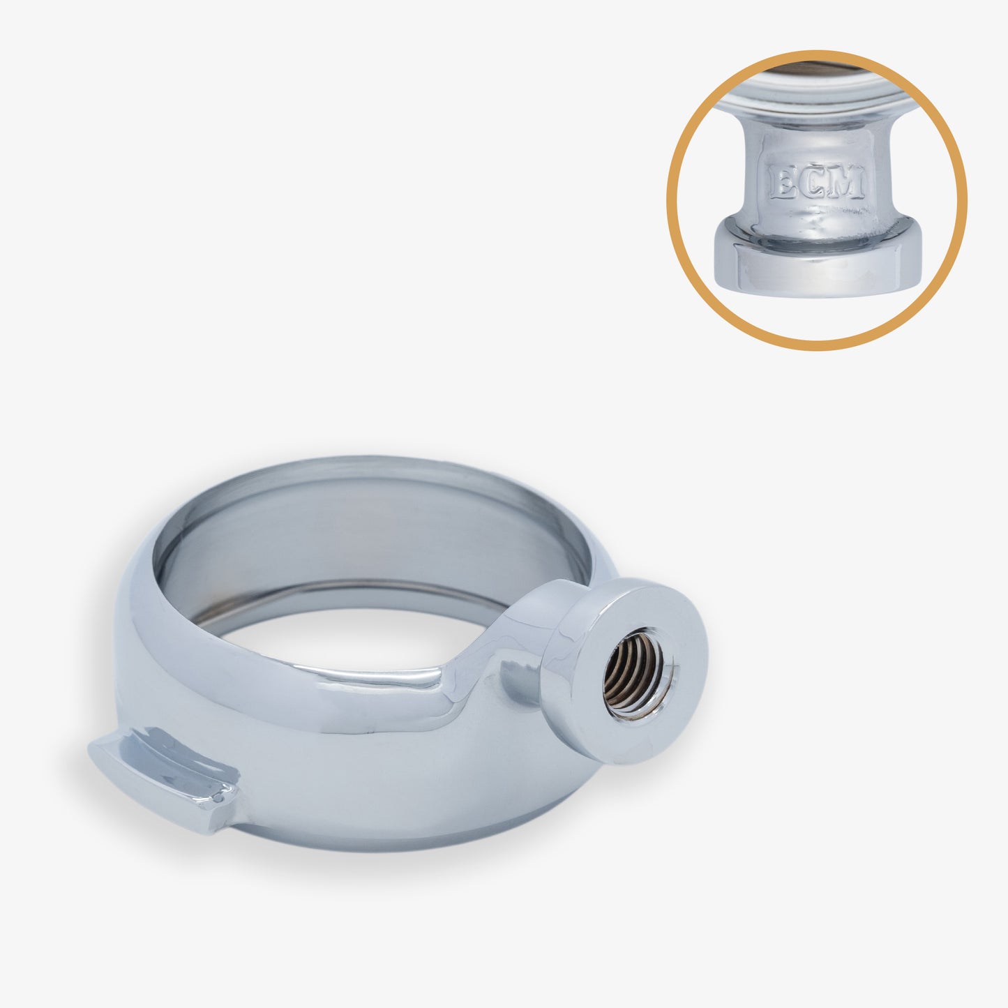 ECM Siebträgerkopf Chrom