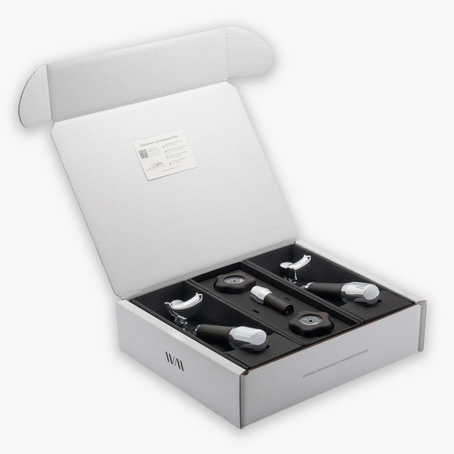 Griffset elegant für ECM mit Drehrädern