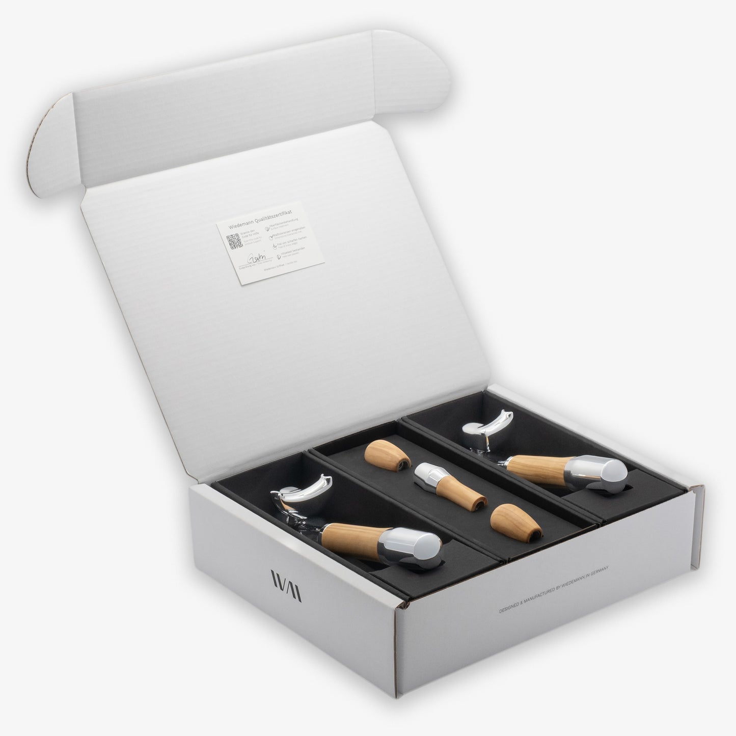 Griffset elegant für ECM mit Kipphebeln v1