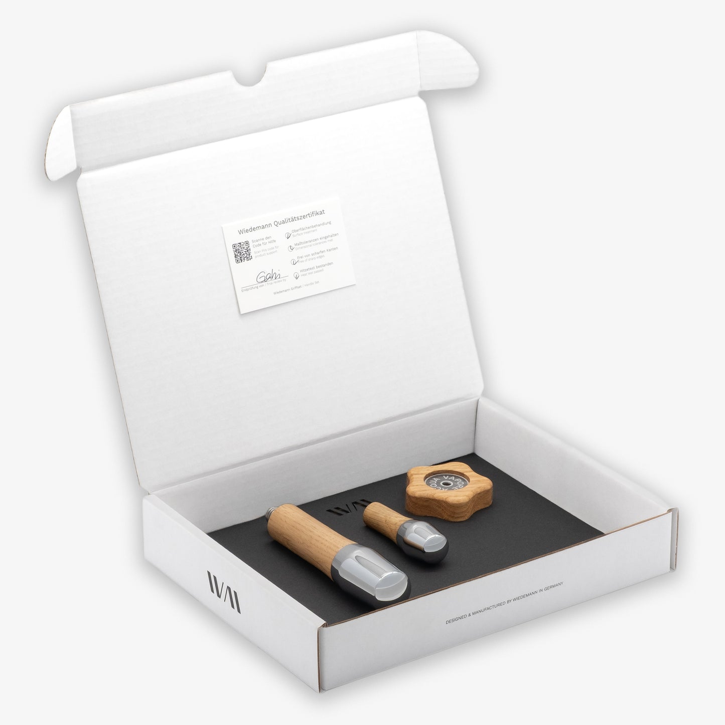 Griffset elegant für ECM mit Drehrad