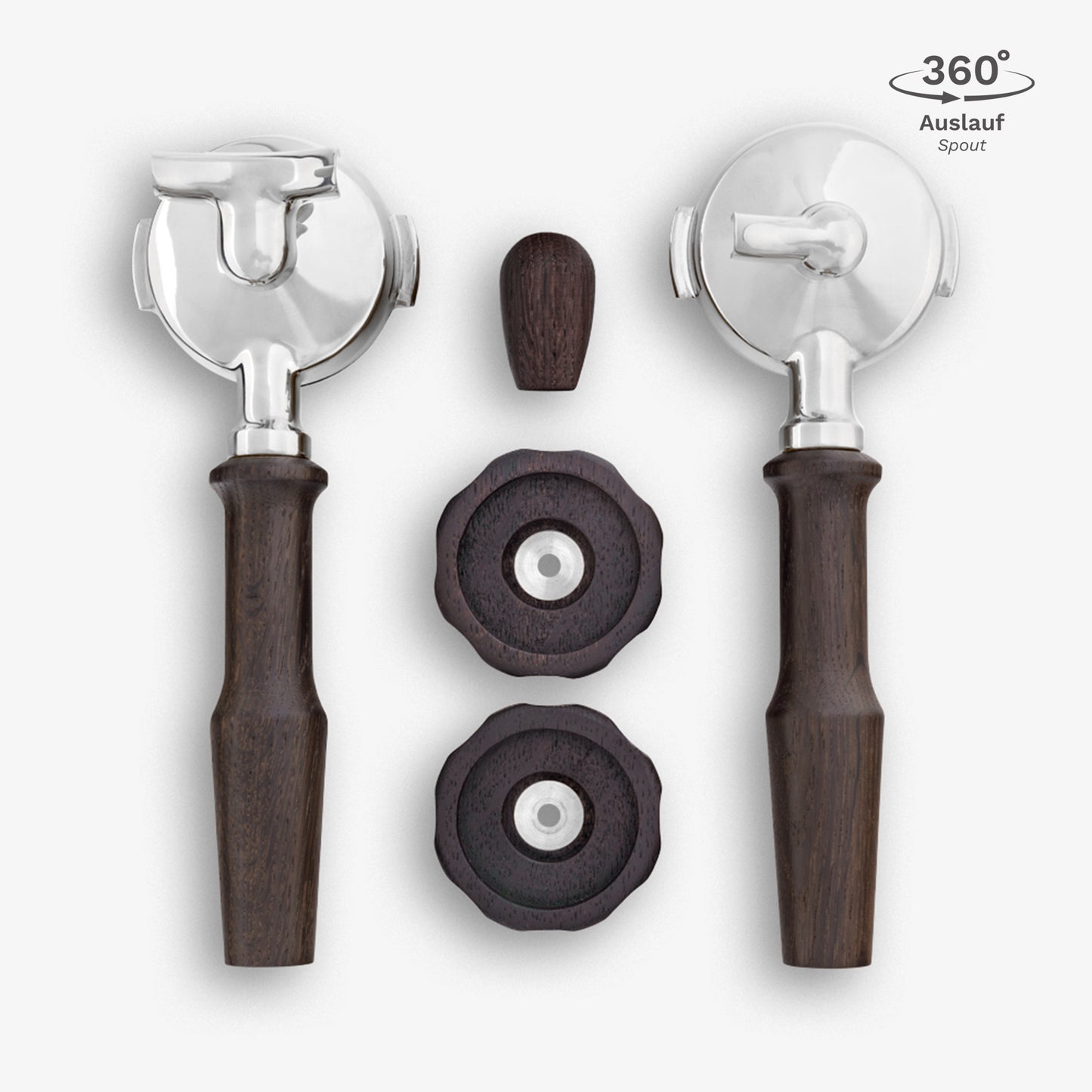 Griffset vibrant für mit Edelstahlkopf Rocket Räuchereiche