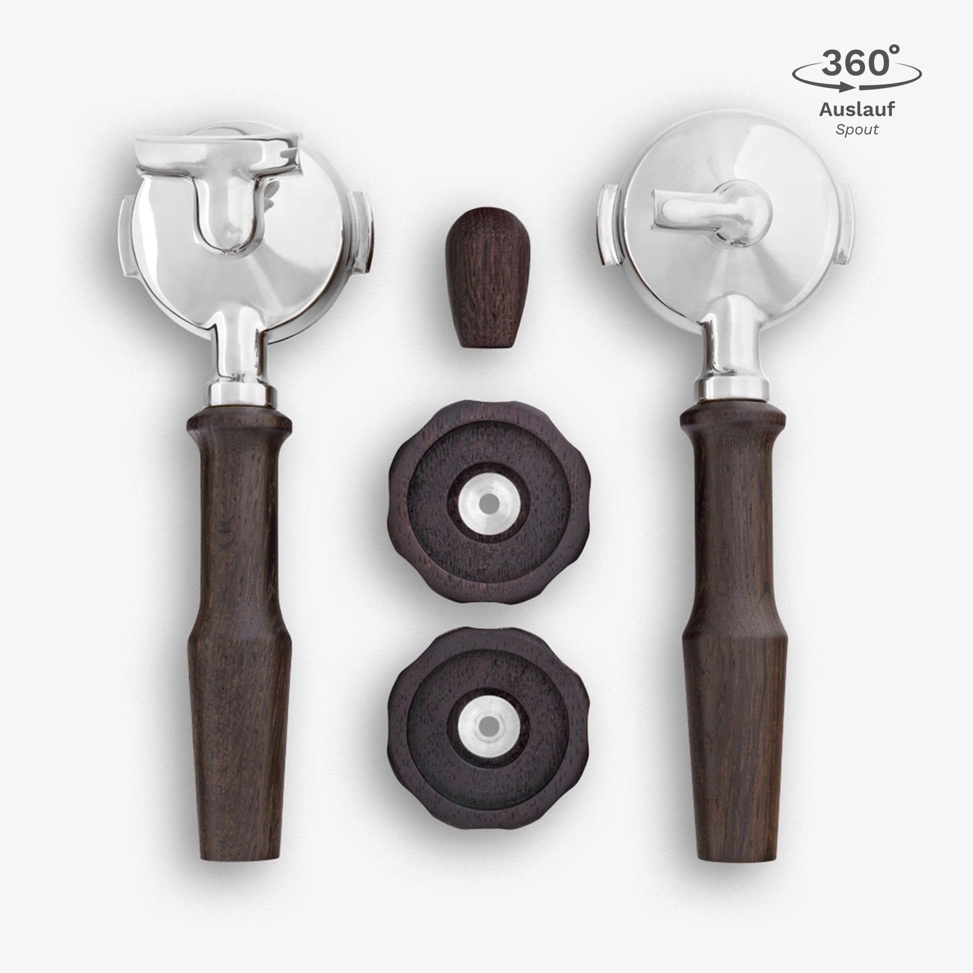 Griffset vibrant für mit Edelstahlkopf Rocket Räuchereiche