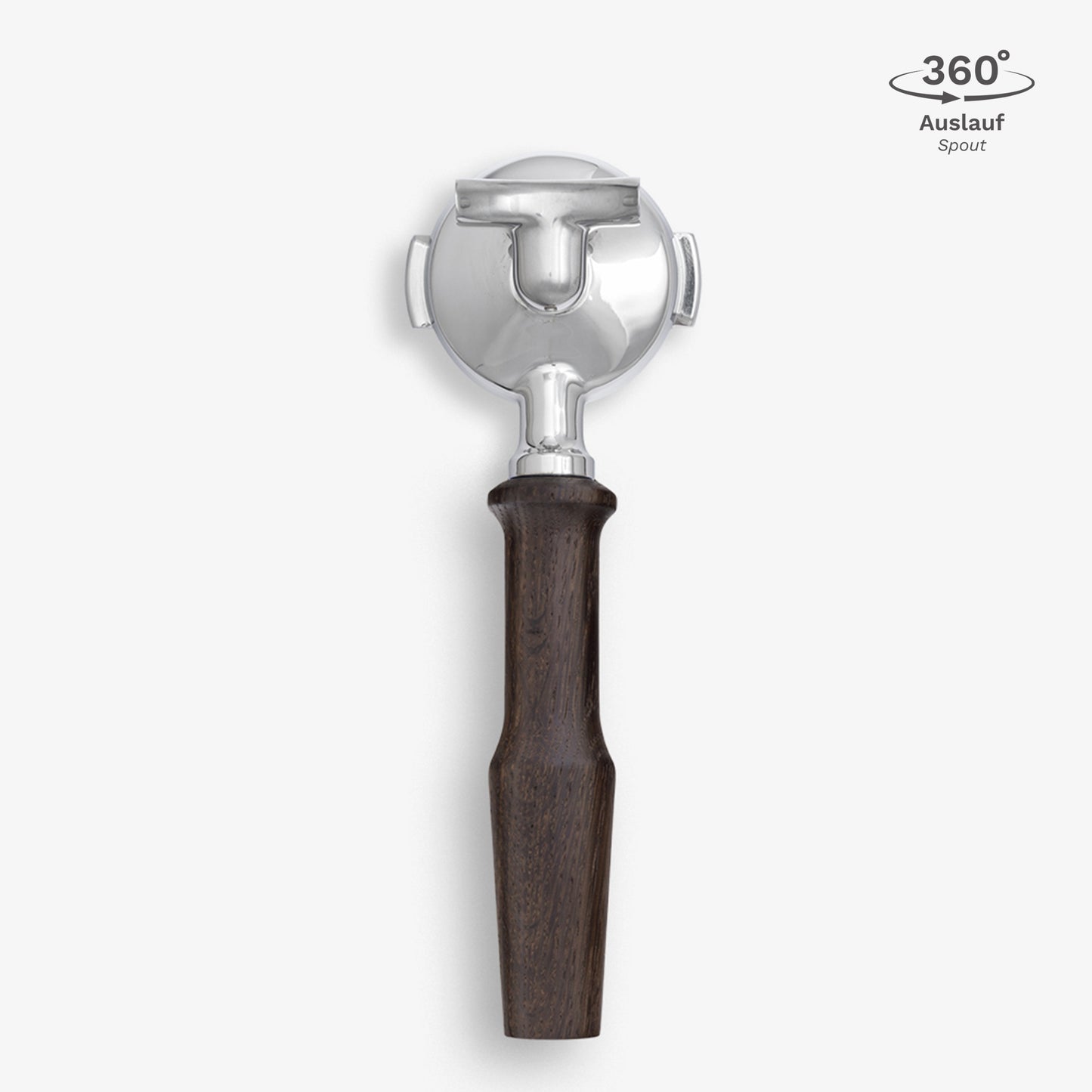 Siebträger Vibrant  Zweierauslauf Räuchereiche