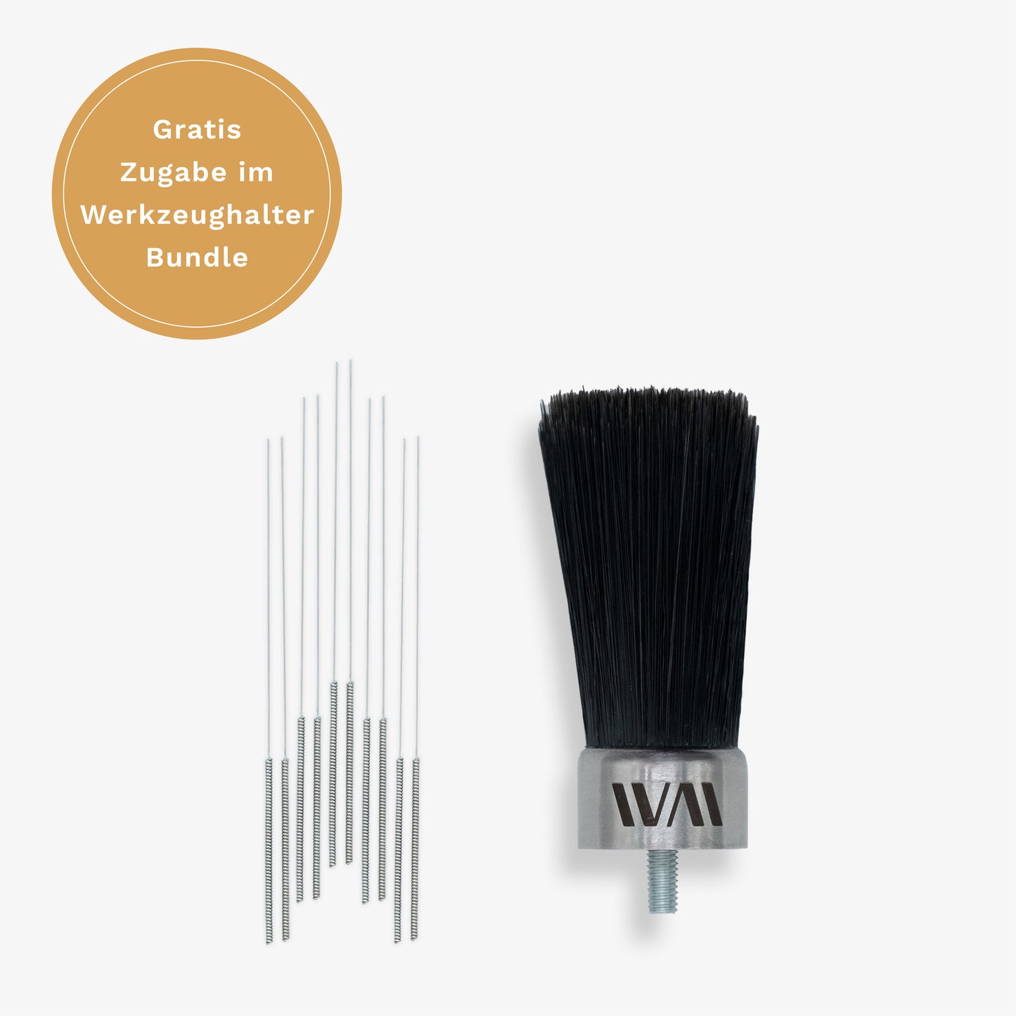 Wechsel-Reinigungskopf und WDT-Ersatznadeln als Zubehörset – Wiedemann Manufaktur